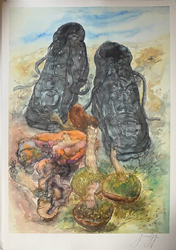 Galerie Lochner, KA7: Günter Grass, Ausstellung